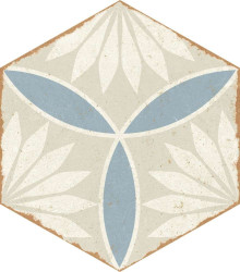 Керамогранит Ennface Kaleidoscope Blue 220х250х8 Matt ENPTR6037MT2225