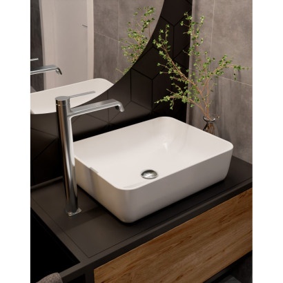 Смеситель для раковины, хром AQUAme Asti AQM6414CR