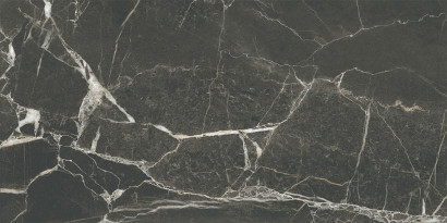 Керамогранит Vitra 60x120 СилкМарбл / SilkMarble Порто Неро Матовый R9
