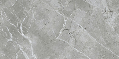 Керамогранит Vitra 60x120 СилкМарбл / SilkMarble Бреча Серый Матовый R9