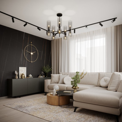 Бамбуковая  панель Magic Black carbon matt 1100*2800*8 (1шт.=3,08 кв.м.) C connect