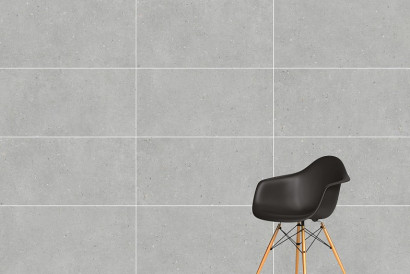 Керамогранит Vitra 60x120 ФлэйкЦемент / FlakeCement Серый Матовый