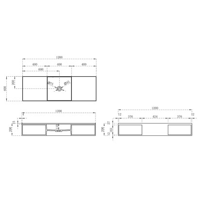 Раковина Solid Surface Vincea VWB-6S212MW, цвет белый матовый