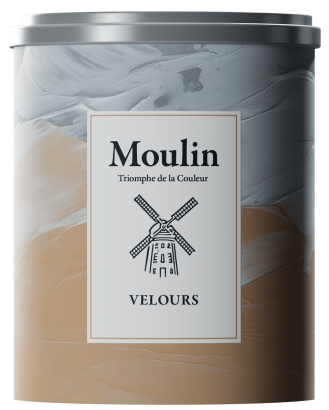 Интерьерная шелковисто- матовая краска Moulin VELOURS