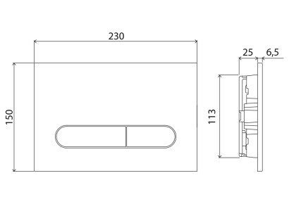 Комплект инсталляции BELBAGNO BB002-80 с унитазом COLORATO и клавишей смыва