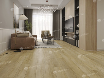 LVT плитка Alpine Floor Easy Line Дуб старинный ЕСО 3-33