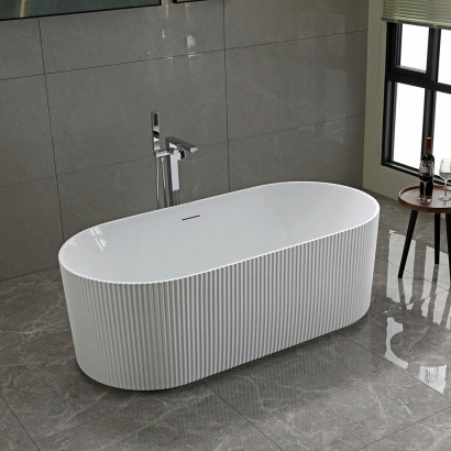 Ванна акриловая Vincea 170х80 VBT-426-1700 отдельностоящая, белая