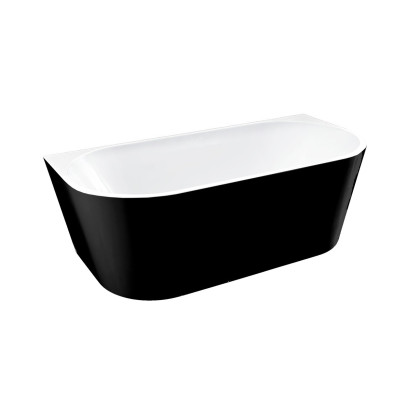 Ванна акриловаяVincea 170x80 VBT-421-1700MB черная/белая