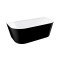 Ванна акриловаяVincea 170x80 VBT-421-1700MB черная/белая