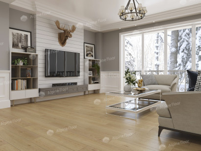 LVT плитка Alpine Floor Easy Line Дуб Марципановый ЕСО 3-37