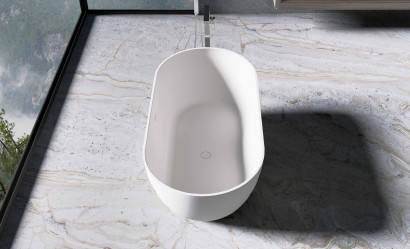 Ванна из искусственного камня Vincea VBT-4S04MW, 1700*800*560
