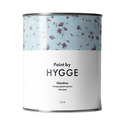 Краска Hygge Paint Obsidian 0,9 л