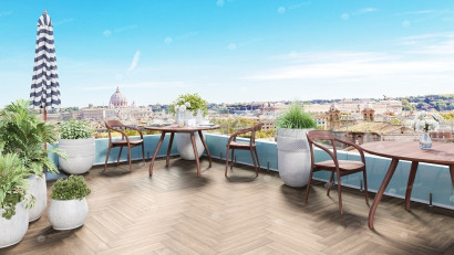 LVT плитка Alpine Floor Parquet LVT Макадамия ECO 16-10