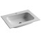 Мебельная раковина накладная Ceramicanova Element, белый 610*457*137мм