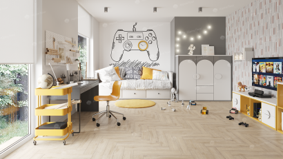 LVT плитка Alpine Floor Parquet LVT Дуб Медия ECO 16-20
