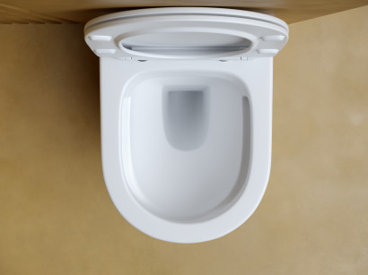 Унитаз подвесной Ceramicanova Balearica Rimless CN6000MW белый матовый