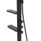 Душевая стойка Vincea Inspire VSFS-3I11 белый, черный, вороненая сталь