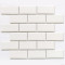 Мозаика из керамогранита Brick White
