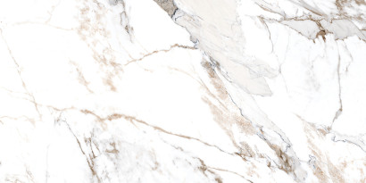 Керемогранит Vitra Марбл-Х / Marble-X 60х120 Бреча Капрайа Белый Лаппато R9 Ректификат