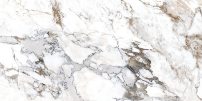 Керемогранит Vitra Марбл-Х / Marble-X 60х120 Бреча Капрайа Белый Лаппато R9 Ректификат
