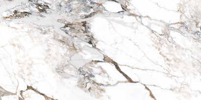 Керемогранит Vitra Марбл-Х / Marble-X 60х120 Бреча Капрайа Белый Лаппато R9 Ректификат