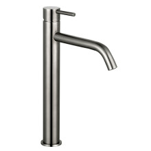 Смеситель для раковины высокий, металл / Gun metal AQUAme Siena AQM6214GM Смеситель для раковины высокий, металл / Gun metal AQUAme Siena AQM6214GM