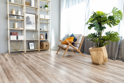 SPC ламинат Alpine Floor Real Wood Дуб Carry ЕСО 2-10