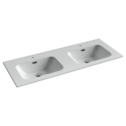 Мебельная раковина накладная Ceramicanova Element, белый 1210х465х180мм CN7004