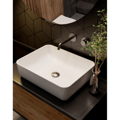 Смеситель для раковины на стену (комплект), металл AQUAme Siena AQM6215GM