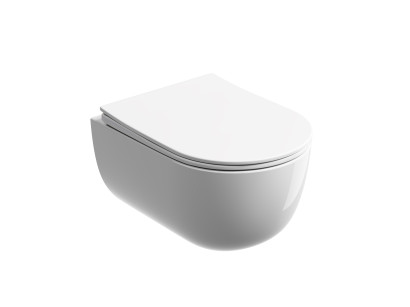 Унитаз подвесной Ceramicanova Modena Rimless CN6063 белый