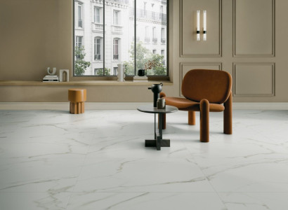 Керамогранит Vitra 60x60 СилкМарбл / SilkMarble Калакатта Оро Матовый R9