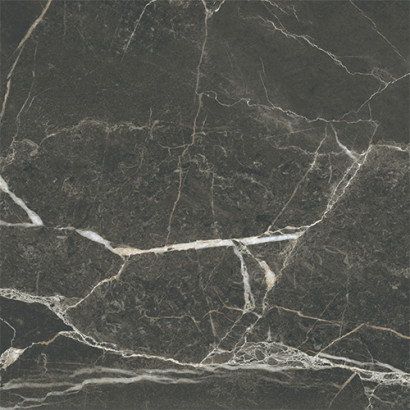 Керамогранит Vitra 60x60 СилкМарбл / SilkMarble Порто Неро Матовый R9