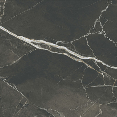Керамогранит Vitra 60x60 СилкМарбл / SilkMarble Порто Неро Матовый R9